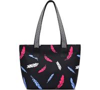 GUOXU Shoulder bag Women Lightweight Nylon Waterproof Messenger Handbag Big Casual Shoulder Bags(A)
