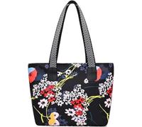 GUOXU Shoulder bag Women Lightweight Nylon Waterproof Messenger Handbag Big Casual Shoulder Bags(B)