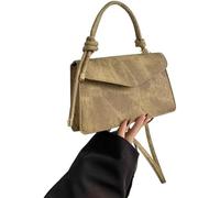 GUOXU Small Bag Shoulder Crossbody Bag Small Square Bag(Khaki)