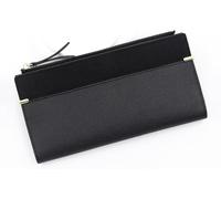 GUOXU Women's Long Purse Splicer Purse Coin Purse Holding Bag Card Bag Storage Bag(D)