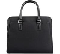 GUOXU Zipper Large Capacity Computer Bag Business Office Meeting Bag For Men And Women