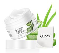 GUOYAOLIFU Blackhead Nose Strips, 60 Pieces Nasal Plant Pore Strips, Deep Cleansing Mask with Salicylic Acid, Amazonian White Clay, Nasal Strips, Head Remover