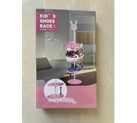 GUOYI Kids' Shoe Rack, Rotating Shoe Storage - Rabbit Theme