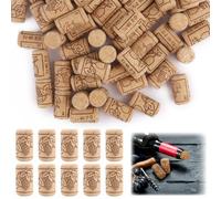GUOYIHUA Corks for Crafts, Pack of 60 Wine Corks - 21 x 38 mm Natural Corks, Wine, Champagne Bottle Corks, for DIY Crafts Corks and Decorations