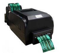 guoyjmm Satin Ribbon Printer Machine, Digital Ribbon Printer with Ribbon Holder, Stamping Printing Machine for Gift Wrapping,Speed 150mm/s, Supports 50+ Languages,12-20mm