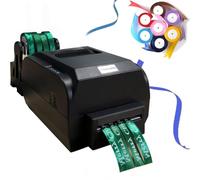 guoyjmm Satin Ribbon Printer Machine,Digital Satin Ribbon Printing Machine Foil Stamping Machine, Method Thermal/Thermal Transfer, Supports 50+ Languages, for Gift Ribbons, Streamers,12-20mm