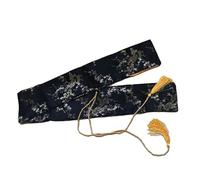 Guoyoocc Silk Sword Bag Sword Carrying Bag Sword Storage Bag for Tai Chi Swords Bag Sword Cover Carry Bag with Golden Tassel