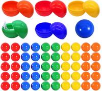 GUOYOU 50 Pcs Hollow Raffle Balls 3CM Colors Lottery Ball for Raffle