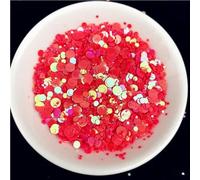 GUOZHAN 20g Multi Size 1mm 2mm 3mm 4mm dot Nail Sequins Flat Round Sequin Nail Beauty Stickers Lady Girls manicure Glitter Paillettes