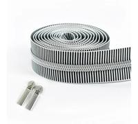 GUOZIF 1/2/4/5M 5# Striped Nylon Zippers Tape for Sewing Bag Continuous Roll Coil Zip By the Meter DIY Garment Accessories