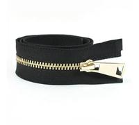 GUOZIF 2Pcs 5# Metal Zipper 15-80cm Close/Open-End Zips Tape for Jacket Garments Bags Auto Lock Zippers Repair Kits Sewing Accessories