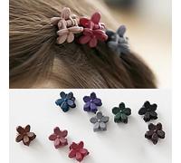 Guozihao 80 Piece Mini Hair Clips for Girls,Cute Candy Colors Flower Hair Pins for Toddlers Bangs Kids Children and Women Hair Bangs Little Clips Accessories
