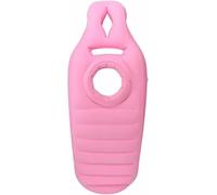Guozihao Pregnant Yoga Mat, Comfortable, Plush, Perforated Inflatable PVC Mattress, Comfortable Full Body Pillow, Sleeping Pregnant Pillow, Pink