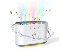 GUPAY Humidifier for Bedroom 900ml, Ultrasonic Dynamic Pickup Humidifiers with 7 Colorful Lights, 6 Nozzles, Auto-Off, Up to 32H, Ultra Quiet Cool Mist Humidifier for Home, Office