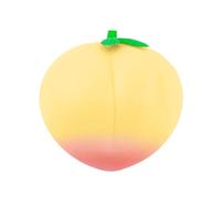 Gupcaqosjw 3 Pieces Peach Squishys Giant 8x8x6cm Peaches Squeeze Toy Peaches Shaped Fruit Squeeze Balls Portable Stretchy Fidget Sensory Toys For Adults & Teens Home Classroom School Prize
