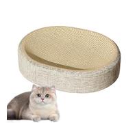 Gupcaqosjw Cat Scratching Board - Indoor Scratching Board for House Cats - Sisal Braided Cardboard Cat Furniture Living Room Bedroom Floor Corners