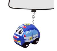 Gupcaqosjw Cute Plush Keychain,Baby Fire Truck Stuffed Animal Keyring - Bag Charm Portable for Wallet Handbag Travel Room Preschool Cribs Home Kids Birthday Holiday Bedroom Indoor