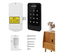 Gupcaqosjw Electronic Password Cabinet Lock,Touch Drawer Lock Electronic Cabinet Lock - Child Safety Keypad Lock Keyless Security Lock for Supermarkets Drawers & Gym