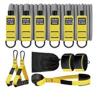 Gupcaqosjw Fitness Bands | Strength Bands - Non-Slip Portable Strap Strength Training Equipment for Physical Home Outdoor Pilates Stretching