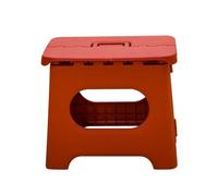 Gupcaqosjw Folding Step Stool | 26 * 22 * 20cm Col-lapsible Outdoor Stools | Portable Chair With Handle, Sturdy Kitchen Step Stool,Foldable Step Stool For Adults Kids, Red