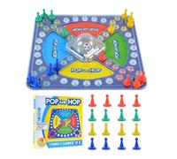 Gupcaqosjw Frustration Board Gamek Race To Base Board Game For Kids Click And Jump Frustration 25.5x25.8x4cm Children Race To Base Pop A Dice B-oard Gam-e Great Family Friends F-rustration Party G-ame