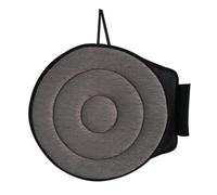Gupcaqosjw Swivel Pad, 40x40x2cm Car Seat Swivel Cushion Mobility Aid, Rotating Car Seat Cushion, Pleated Fabric Breathable Swivels Cushions, Anti-Slip Chair Mat For Elderly Pregnant