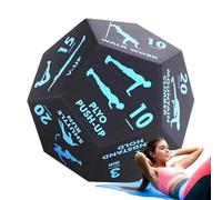 Gupcaqosjw Workout Dice - 12 Sided Sports Training Gear Physical Activity,Home Gym Workout Sports Exercise Dice | for Indoor Outdoor Home Backyard Living Room Basement Garage Gym Class Playground