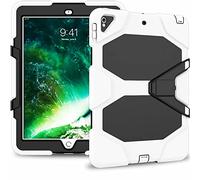 GUPENAA Case for iPad Pro 12.9 inch 2017/2015 (Old Model, 1st & 2nd Gen), Heavy Duty Full-body Rugged Protective Case with Screen Protector,White