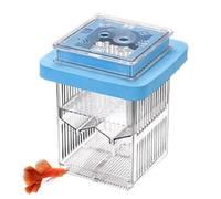 Guppy Hatching Box Clear Divider Isolation Breeding Acclimation Case | Fish Hatchery Incubator Tank Breeding Acclimation Incubator Nursery Isolation Tank Divider Box for Shrimp Small Aquatic Pets
