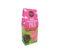 Guppy's Chocolates York | Milk Chocolate Pig Figures | Animal Chocolate Cartons | 2 Pack * 100g Cartons | Piglet Chocolate Gifts | Kids Birthday Presents