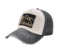 GUPUOOU Faction Paradox Logo - BBV (Sci-fi) Baseball Cap Icon Sun Hat for Children Trucker Hat New in The Hat Caps for Men Women's Cotton, for All Seasons