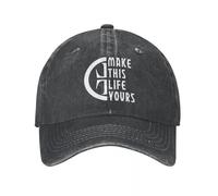 GUPUOOU Headwear Take That This Life On Tour Baseball caps, Soft hat, Worn, Vintage, Unisex, 2024 Cotton