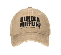 GUPUOOU Personalized Cotton Dunder The Mifflin Baseball Cap Sports Men Women's Adjustable The TV Show Dad Hat Spring Cotton,for All Seasons