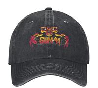 GUPUOOU The Skull with String Sum 41 Band Baseball Cap SUM41 Punk Vintage Men Adult Hip Hop Dad Hats Sun Fishing Baseball Caps Gift Cotton,for All Seasons