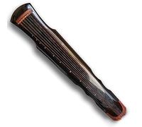 Guqin Black Chinese Guqin Beginner Handmade Raw Lacquer Old Fir Seven-stringed Guqin Musical Instrument (Color : 02)