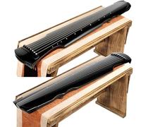 guqin instrument Chinese Fuxi Guqin 7 Strings Ancient Brown Color For Beginner Practice Guqin Handmade Musical Instrument(2)