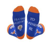 Guqqeuc Basketball Lover Birthday Gifts for Son Brother Nephew Mens Sports Socks Basket Ball Player Fans Xmas Gift Uncle Dad Boyfriend Holiday Presents for Friends Coach