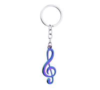 Guqqeuc Music Musical Birthday Gifts for Son Daughter Music Teacher Gifts for Musicians Music Note Keyring Gift for Music Lovers Best Friend Music Themed Gifts for Sister Brother Music Keychain