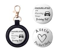 Guqqeuc Passed Driving Test Gifts for Her Him New Driver Pocket Hug Gift for Daughter Son Congratulations Gifts for Granddaughter Grandson Driving Gifts for New Drivers Pocket Hug Token Gift