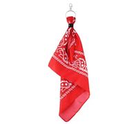 Guqqeuc Red Bandana Keyring for Bag Backpack Bandana Kerchief Chain for Pants Jeans Clothes Paisley Kerchief for Men Women Red Wallet Chain for Clothing Jeans Pants Charm for Clothes Christmas Gifts