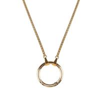 Guran Stainless Steel Loop Anti-Lost Chain for Sunglasses Eyeglass Necklace Holder Ring Holder, Gold, Large