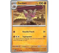 Gurdurr 104/167 Common Pokemon Card | Twilight Masquerade Set | Scarlet & Violet Series | Pokémon TCG | Titan Authenticated