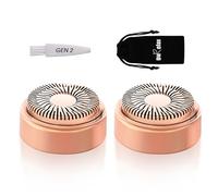 Gurelax Facial Hair Remover Replacement Heads for Finishing Touch Flawless of the New Generation, Painless Hair Removal with Hypoallergenic 18K Gold-Plated Shaving Head