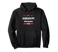 Gurgaon Haryana HR26 Car Plate Designer Haryanvi Pullover Hoodie