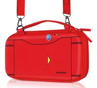 Gurgitat Carrying Case for Nintendo Switch Lite Travel Carry Cases Hard Shell Protective Cover Red Cute Girls Boys Accessories Storage Protector Pouch Bag for Nintendo Switch Lite 2019