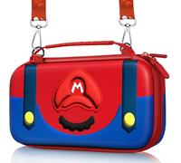 Gurgitat for Nintendo Switch 2 Carrying Case - Red Blue Cute Cool Design with Handle and Strap for Switch 2 2025 Travel Cases Portable Storage Carry Protective Hard Shell for Boys Teens Girls