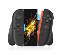 Gurgitat Joy-Con Grip for Nintendo Switch 2 - Joy-Con 2 Ergonomic Controller Handheld Comfort Grip Cute Cartoon Anime Design for Women Men Boys Girls Teens, Yellow Lighting