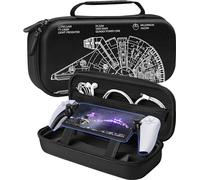 Gurgitat Travel Carrying Case for Playstation Portal Remote Player Carry Cases Protective Hard Shell Cool Ship Men Boys Gamer Game Console Accessories Protector Portable Storage Bag for PS Portal