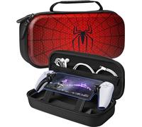 Gurgitat Travel Carrying Case for Playstation Portal Remote Player Carry Cases Protective Hard Shell Cool Spider Men Boys Gamer Game Console Accessories Protector Portable Storage Bag for PS Portal