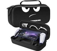 Gurgitat Travel Carrying Case for Playstation Portal Remote Player Carry Cases Protective Hard Shell Cool Face Men Boys Gamer Game Console Accessories Protector Portable Storage Bag for PS Portal